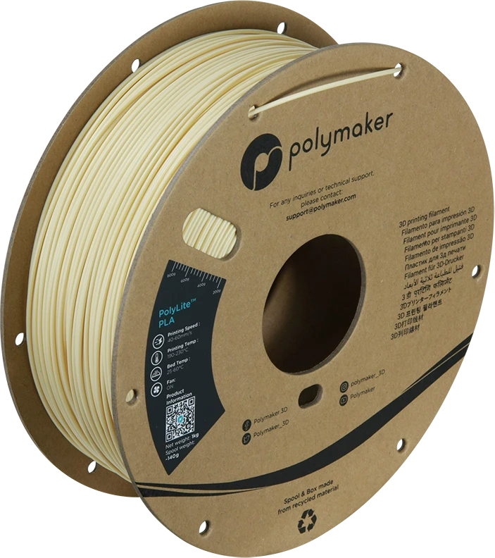 Polymaker PolyLite PLA - 3kg - 1.75mm - Baltas