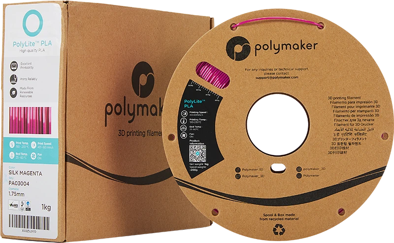 Polymaker PolyLite PLA - 3kg - 1.75mm - Baltas