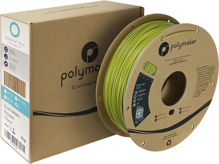 Polymaker PolyLite PLA - 3kg - 1.75mm - Baltas