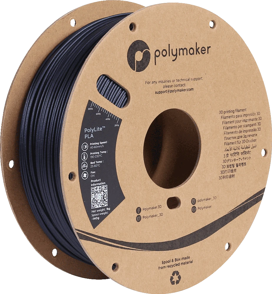 Polymaker PolyLite PLA - 3kg - 1.75mm - Baltas