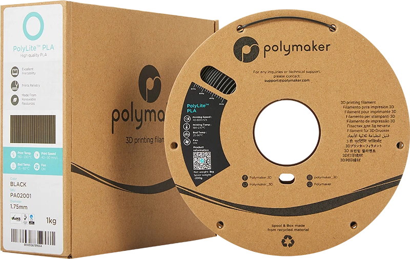 Polymaker PolyLite PLA - 3kg - 1.75mm - Baltas