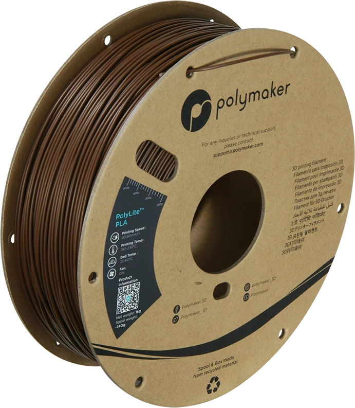 Polymaker PolyLite PLA - 5kg - 1.75mm - Baltas