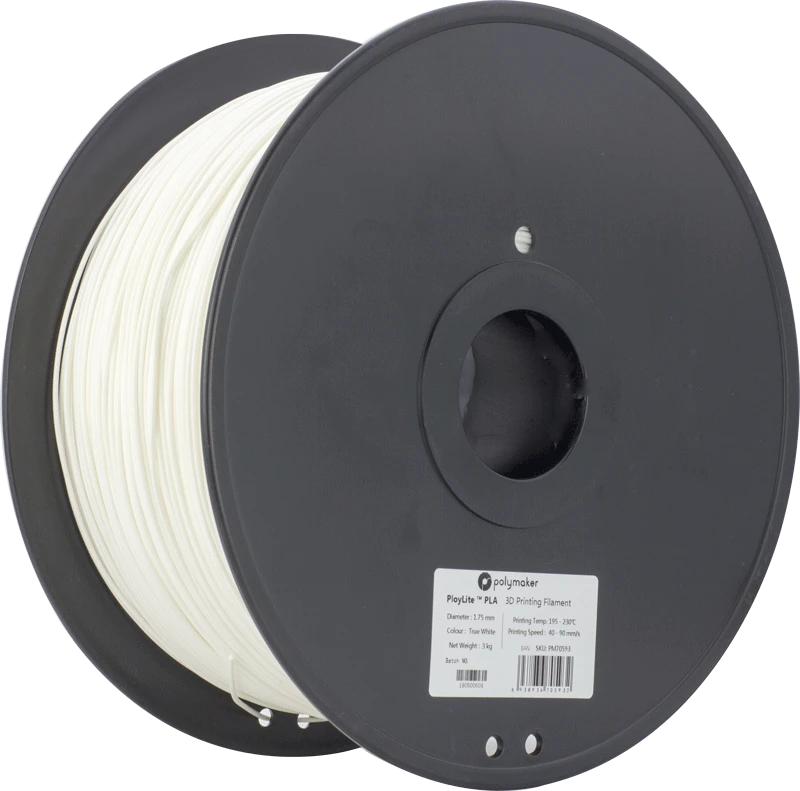 Polymaker PolyLite PLA - 5kg - 1.75mm - Baltas