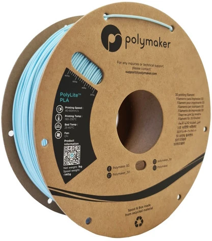 Polymaker PolyLite PLA - 5kg - 1.75mm - Baltas