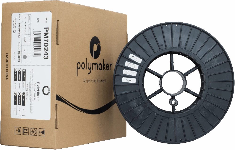 Polymaker PolyMide PA6-GF - 2kg - 1.75mm - Pilkas