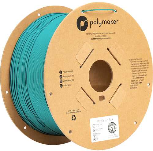 Polymaker PolyTerra PLA - 3kg - 1.75mm - Fossil Pilkas