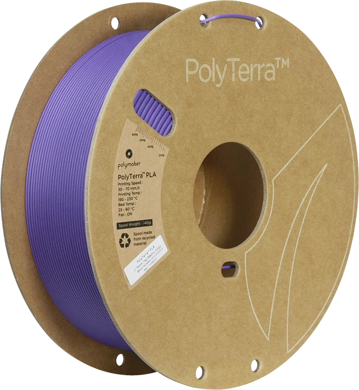 Polymaker PolyTerra PLA - 3kg - 1.75mm - Cotton Baltas