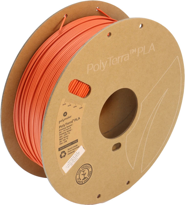 Polymaker PolyTerra PLA - 3kg - 1.75mm - Cotton Baltas