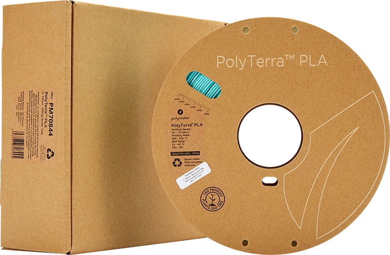 Polymaker PolyTerra PLA - 3kg - 1.75mm - Cotton Baltas
