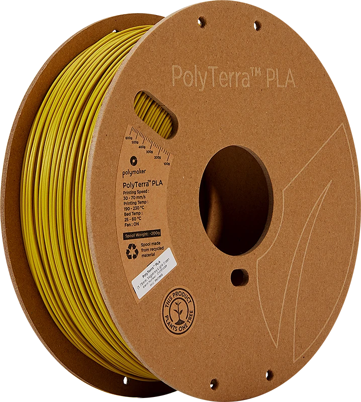 Polymaker PolyTerra PLA - 3kg - 1.75mm - Cotton Baltas