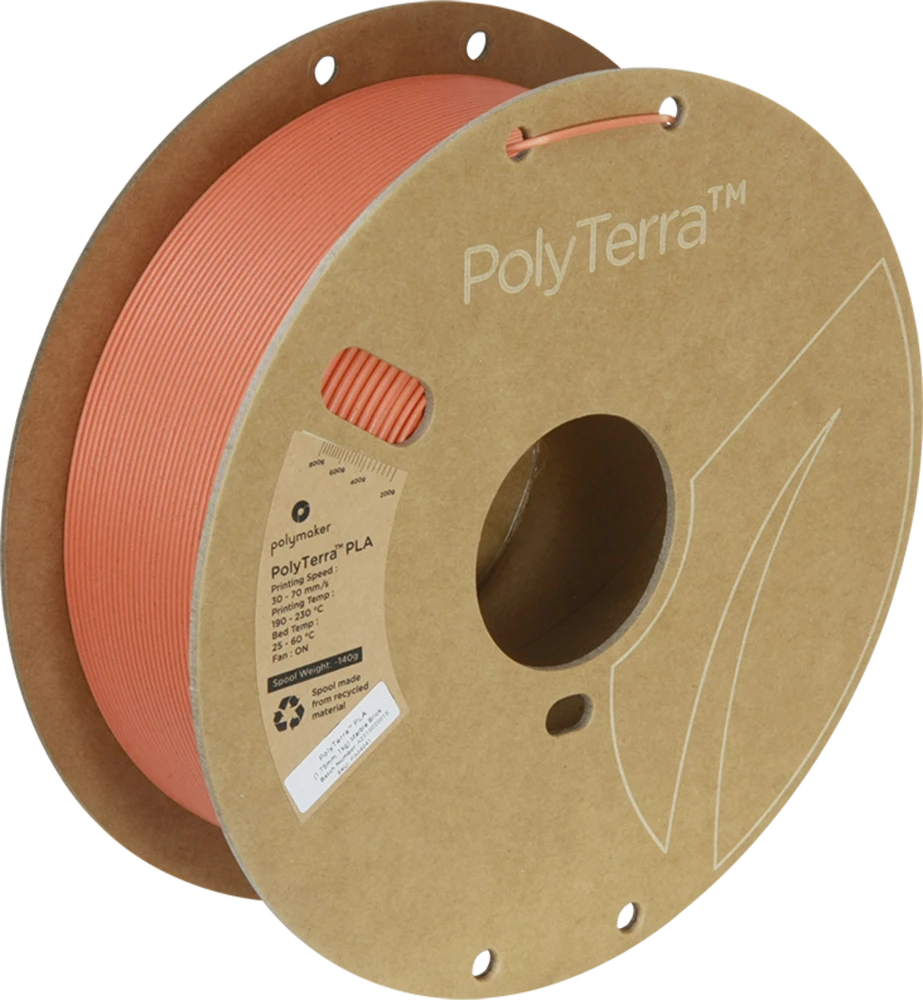 Polymaker PolyTerra PLA - 3kg - 1.75mm - Cotton Baltas
