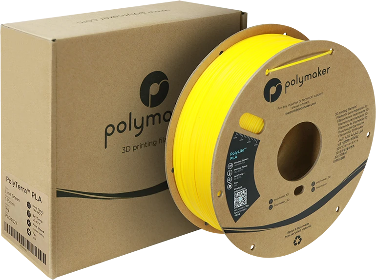 Polymaker PolyTerra PLA - 3kg - 1.75mm - Cotton Baltas