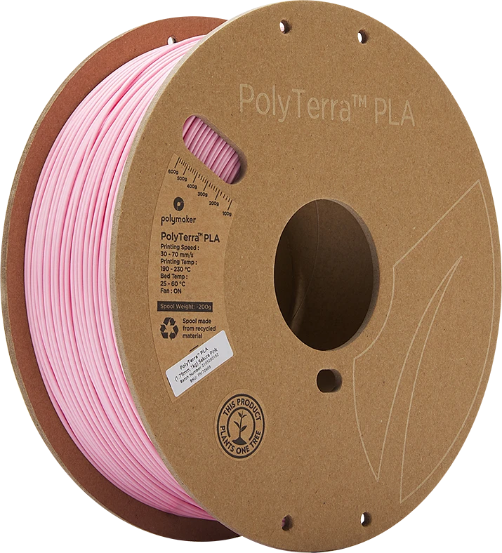 Polymaker PolyTerra PLA - 3kg - 1.75mm - Cotton Baltas