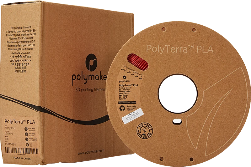 Polymaker PolyTerra PLA - 3kg - 1.75mm - Cotton Baltas