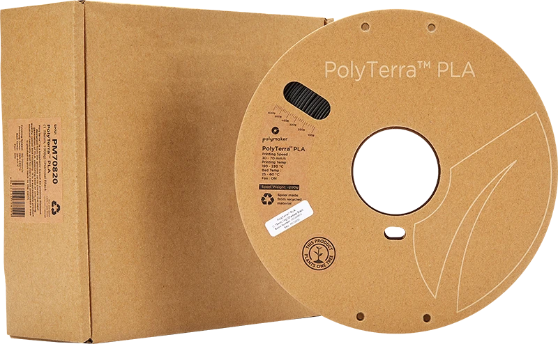 Polymaker PolyTerra PLA - 3kg - 1.75mm - Cotton Baltas