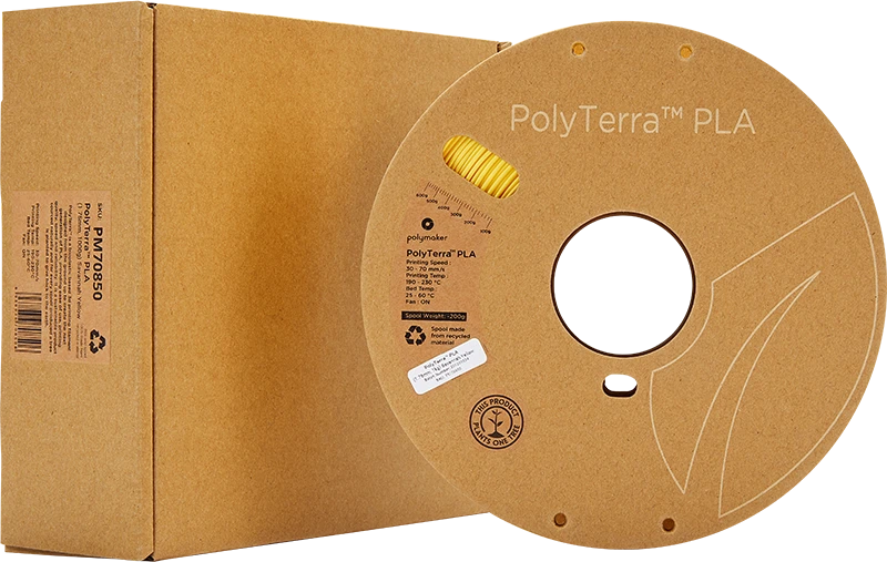 Polymaker PolyTerra PLA - 3kg - 1.75mm - Cotton Baltas