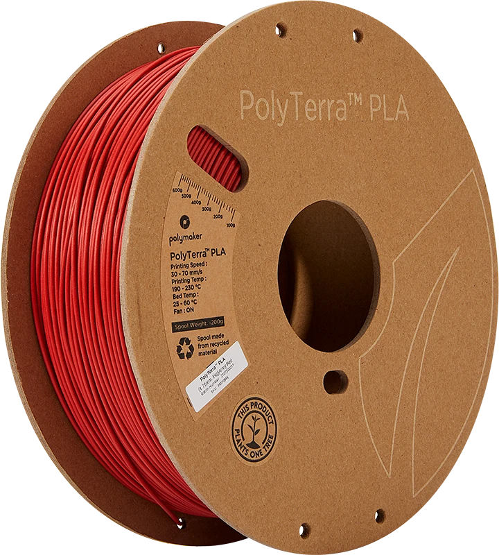 Polymaker PolyTerra PLA - 3kg - 1.75mm - Cotton Baltas