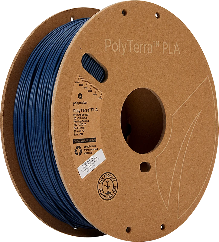Polymaker PolyTerra PLA - 3kg - 1.75mm - Cotton Baltas