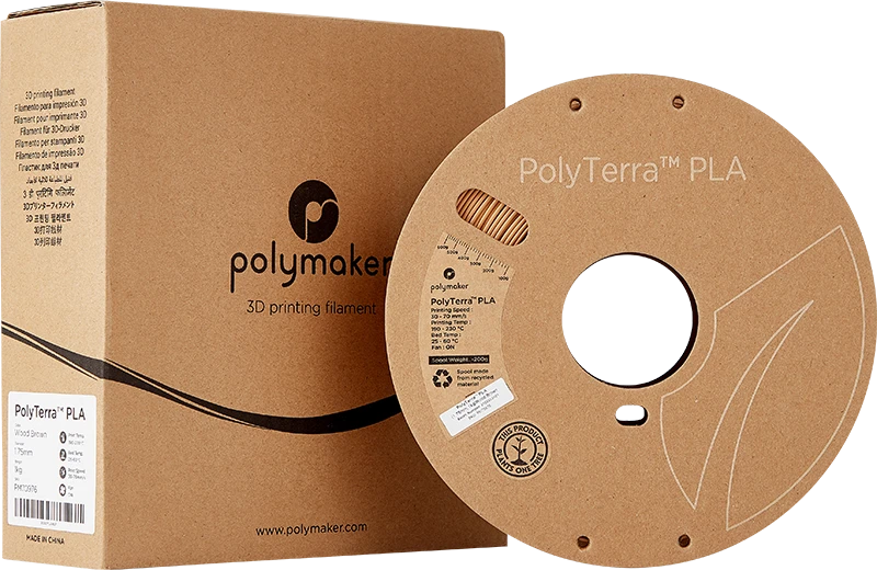 Polymaker PolyTerra PLA - 3kg - 1.75mm - Cotton Baltas