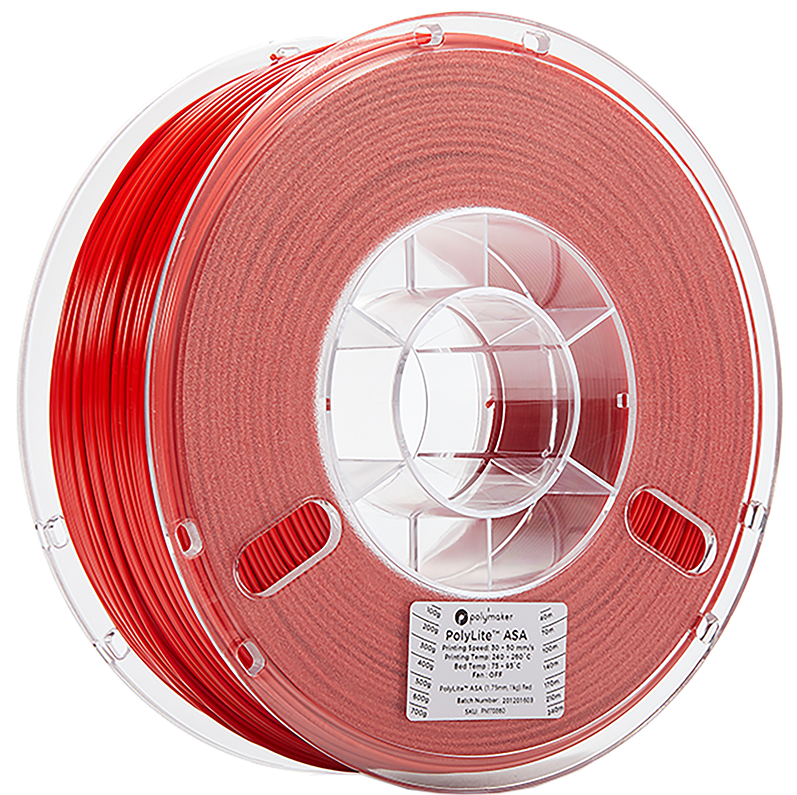 Polymaker PolyLite ASA - 3kg - 1.75mm - Juodas