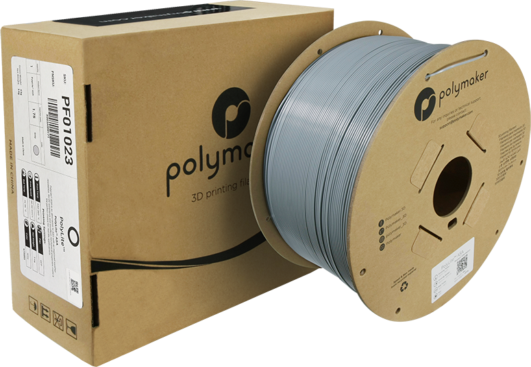 Polymaker PolyLite ASA - 3kg - 1.75mm - Juodas