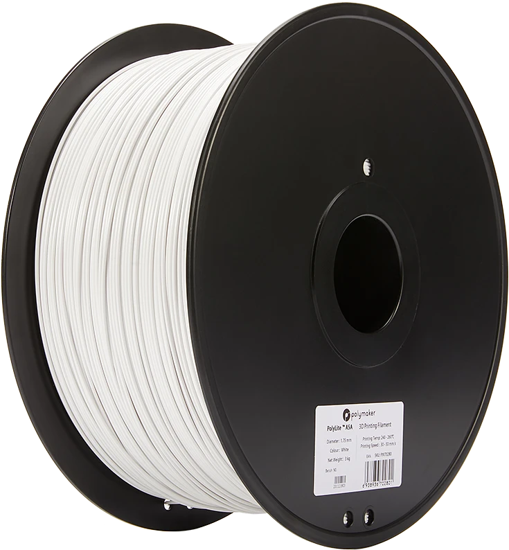 Polymaker PolyLite ASA - 3kg - 1.75mm - Baltas