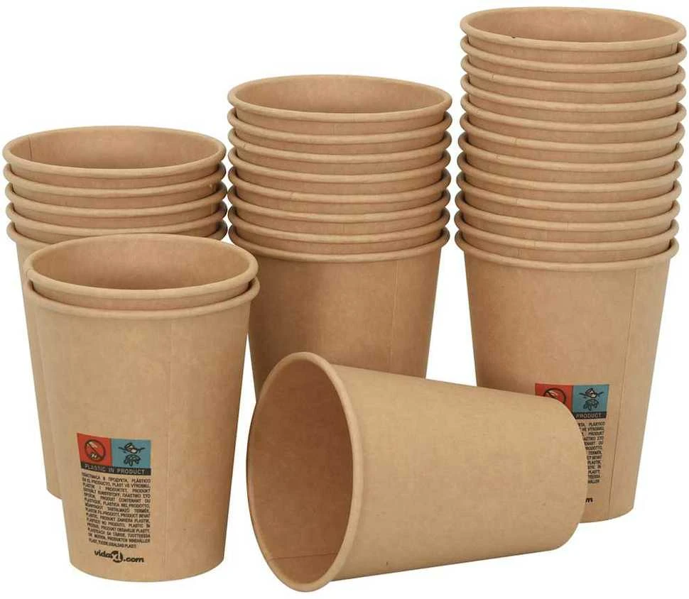 popieriniai kavos puodeliai su dangteliais 1000 vnt 12oz 300ml