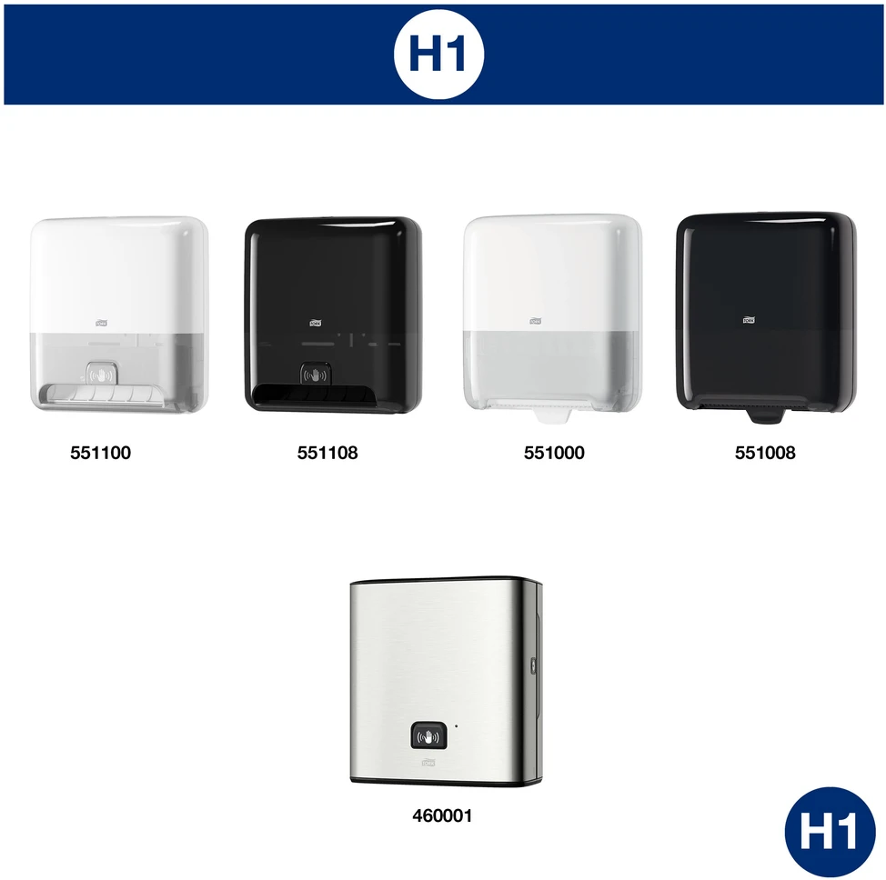 Popieriniai rankšluosčiai Tork Matic Soft Advanced H1 (290067), 2 sluoksniai, baltos spalvos, 150m, 612 lapelių