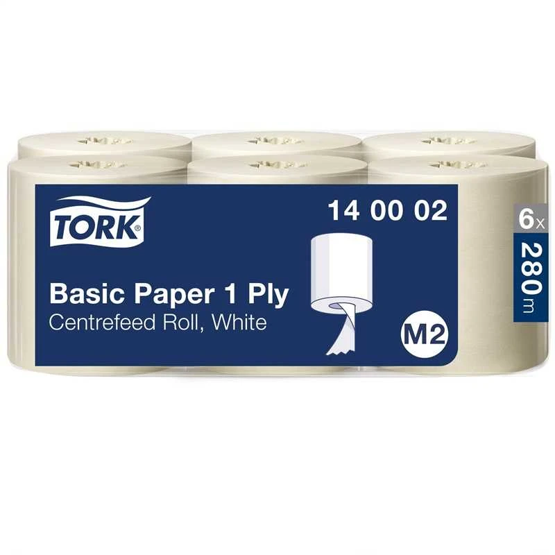 Popieriniai rankšluosčiai Tork 140002, 1 sluoksnio