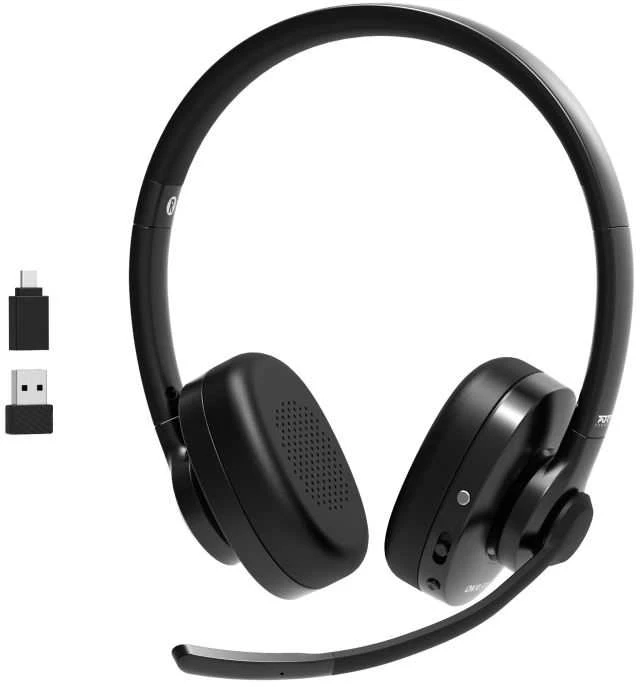 PORT CONNECT ON'R 500 Dvipusės Bluetooth stereo ausinės PRO su mikrofonu, Juodas