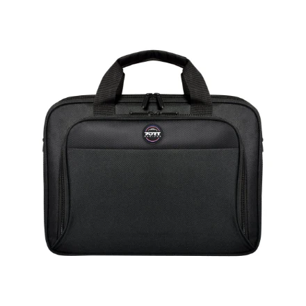 PORT DESIGNS HANOI II CLAMSHELL 13/14 Briefcase, Juodas | PORT DESIGNS | Nešiojamas kompiuteris case | HANOI II Clamshell | Notebook | Shoulder strap | Juodas