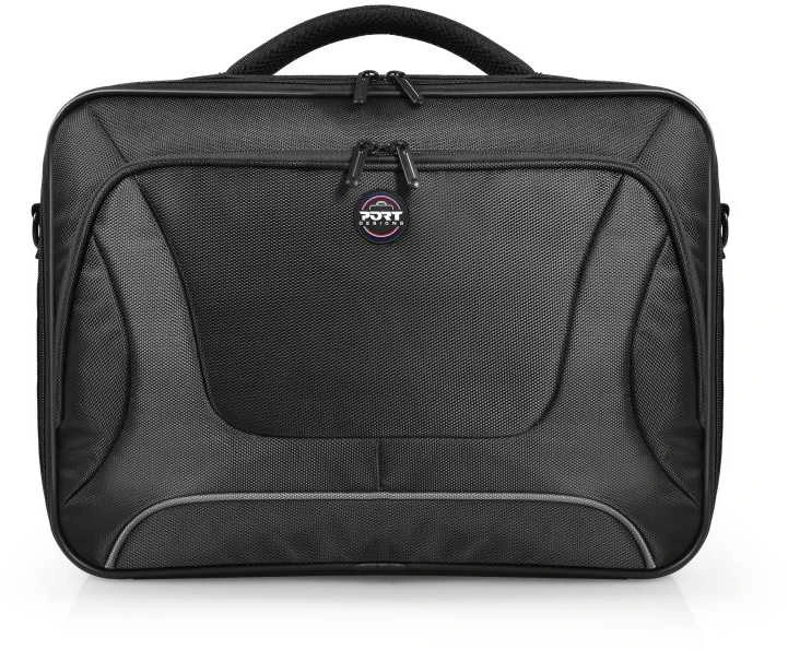 Dėklas PORT DESIGNS | Courchevel | Tinka iki 15.6" | Portfelis | Dirželis per petį | Juodas