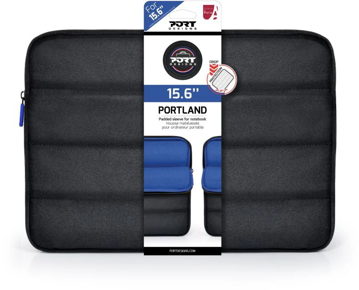 Port Designs Portland sleeve 15.6" juoda