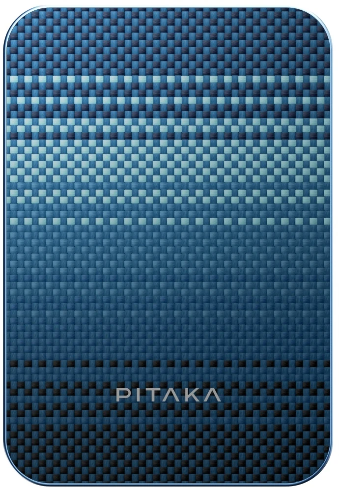 PITAKA aramidinio pluošto Qi2 MagSafe nešiojamas akumuliatorius su moonrise funkcija