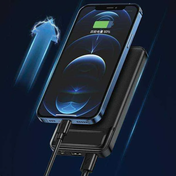 AWEI PowerBank P5K 10000mAh 2.1A juodos spalvos 2xUSB