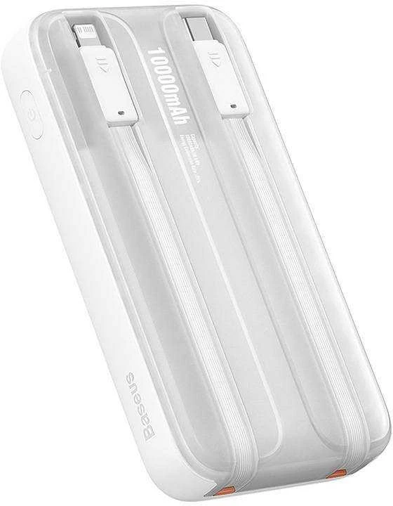 Powerbank Baseus Comet 10000mAh, 22,5W (balta)
