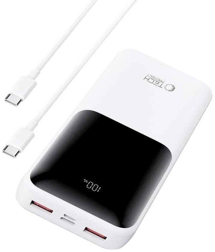 Powerbank Tech-Protect PB02 20000mAh 22.5W - baltas