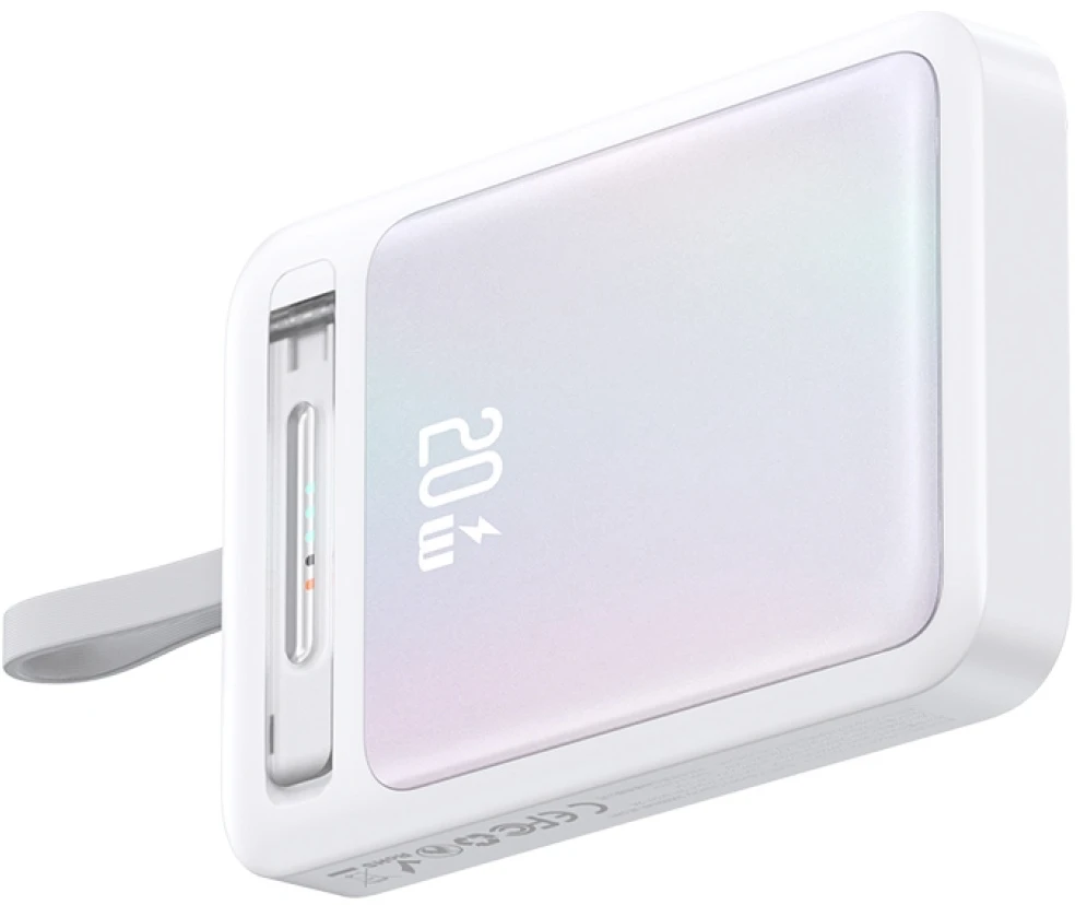 Powerbank USAMS XM Series CD219 10000mAh Magnetic Wireless juodos spalvos