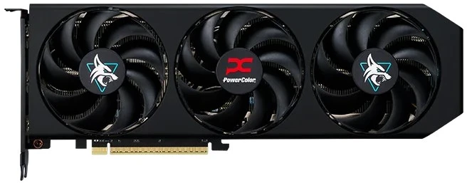 Vaizdo plokštė PowerColor Radeon RX 9060 XT Hellhound 16GB OC