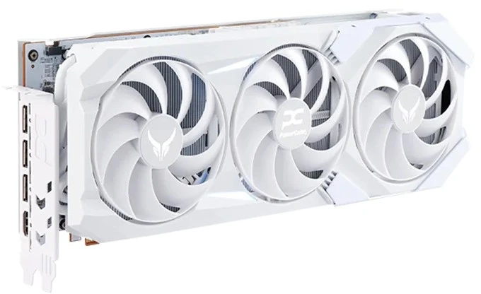Vaizdo plokštė PowerColor Raudona Devil Radeon RX 9070 XT Spectral Baltas AMD 16 GB GDDR6
