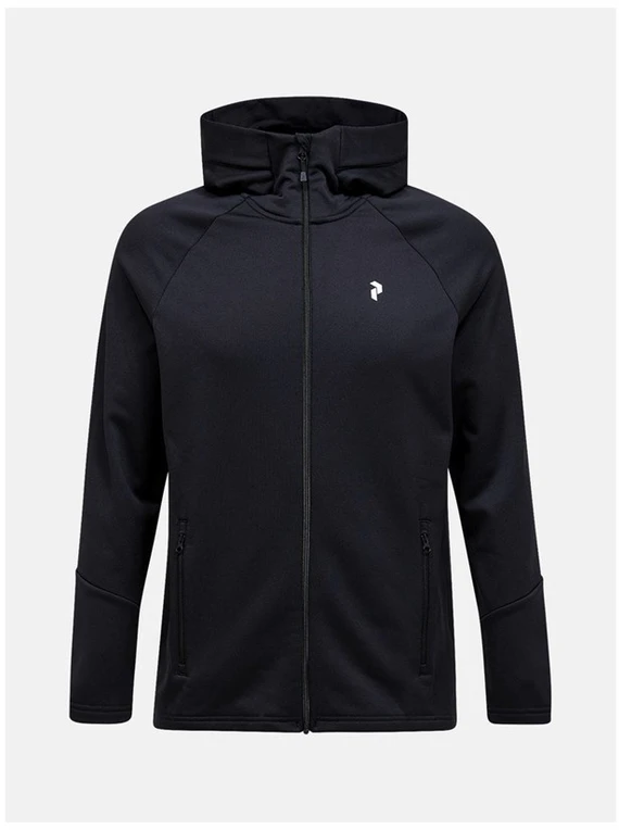PPR Bluza PEAK PERFORMANCE M Rider Essentials Zip Hood juoda – M