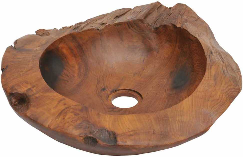 Praustuvas, tikmedžio medienos masyvas, 45 cm