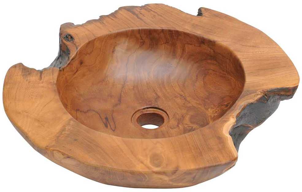 Praustuvas, tikmedžio medienos masyvas, 45 cm