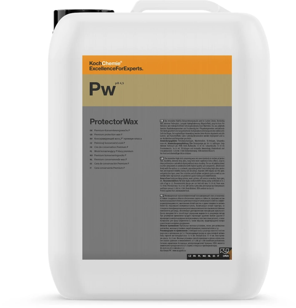 KOCH CHEMIE Premium Wax Protector Wax Pw, vaškas, 10L