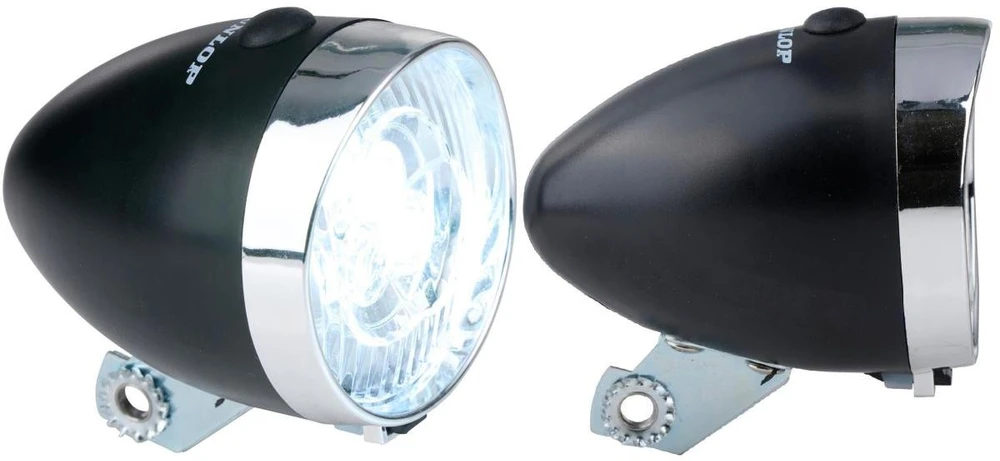 Dunlop priekinis dviračio žibintas su 3 LED
