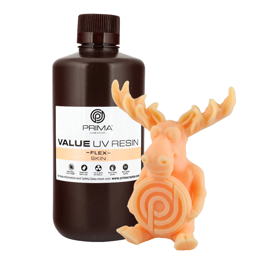 PrimaCreator Value Flex UV derva - 1000ml - Skin