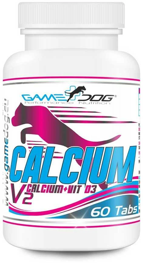 GAME DOG Calcium+D3 V2 - supplements for dogs - 60 tablets