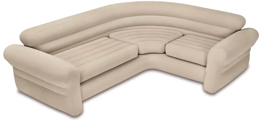 Intex pripučiama kampinė sofa, 257x203x76 cm 68575NP