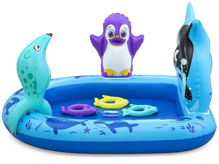 Pripučiamas baseinas BESTWAY POLAR PALS, 34 x 131 x 73 cm