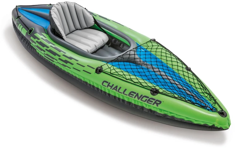 Oars Intex Challenger K1 Kayak, Žalias